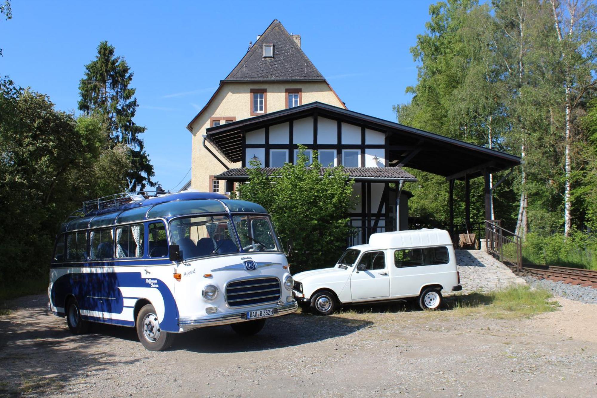 Museumsbahnhof Ahuette 호텔 Üxheim 외부 사진